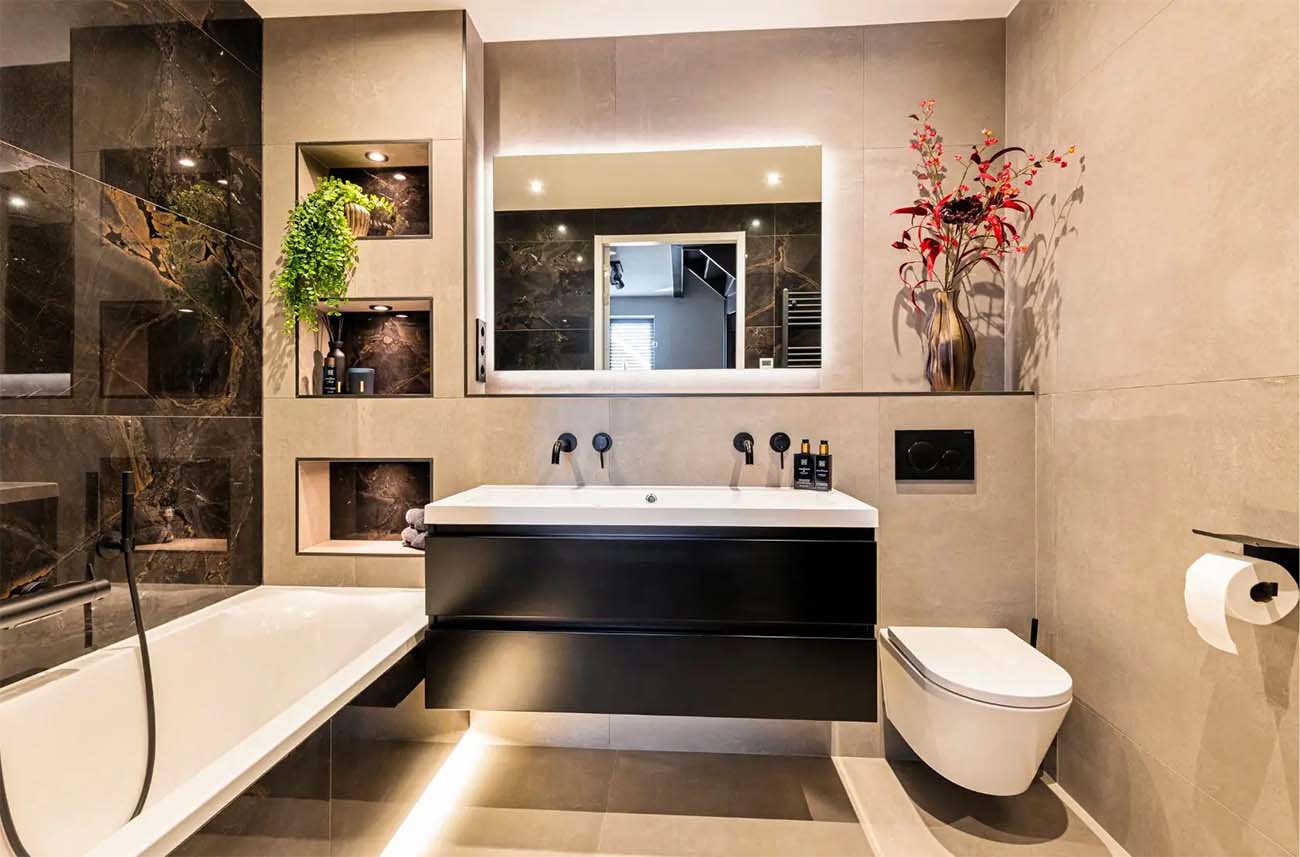 Badkamer renovatie in Dordrecht Drechtsteden